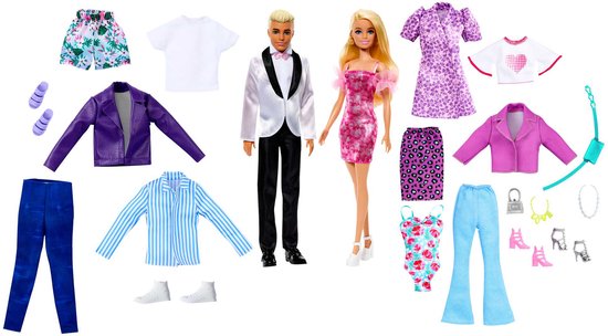 BARBIE POPPEN EN ACCESSOIRES van Merkloos