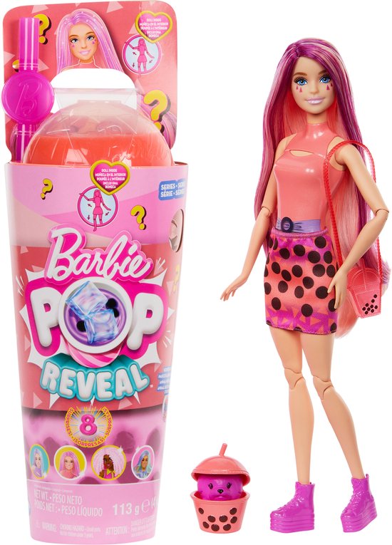 Barbie Reveal - Bubbethee barbiepop - Mango Mochi van Barbie
