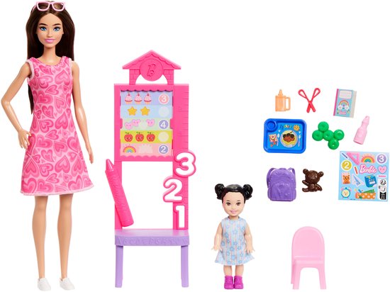Barbie Schooljuf Speelset - Barbie - JMK16 van Merkloos