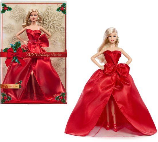 Barbie Signature 2026 Holiday Barbie modepop