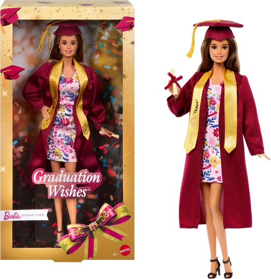 Barbie Signature Graduation Wishes Pop Veelkleurig Kinderen