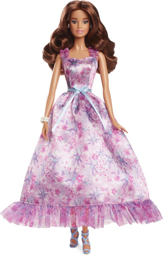 Barbie Signature Verjaardagspop - Met roze jurk - Modepop van Barbie