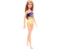 Barbie Strand pop - Strepen van Merkloos