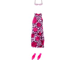 Barbie Style Fashions Outfit en Accessoires - Mooie Jurk met Schoenen en Zonnebril