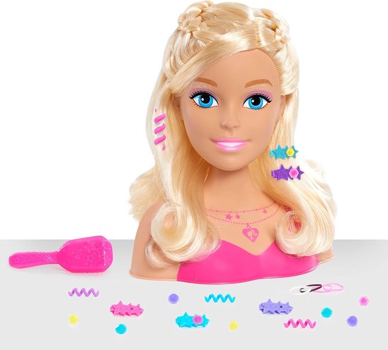 BARBIE STYLING HEAD 20Pieces KAPHOOFD van Barbie