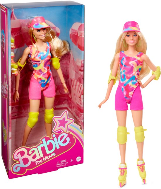 Barbie The Movie - Barbiepop in Inline Skating Outfit - Modepop van Mattel
