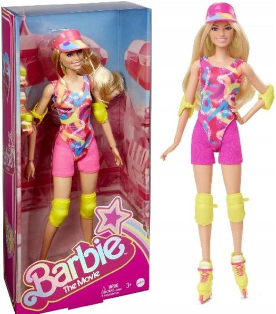 BARBIE THE MOVIE ROLLER SKATE DOLL/3 van Merkloos