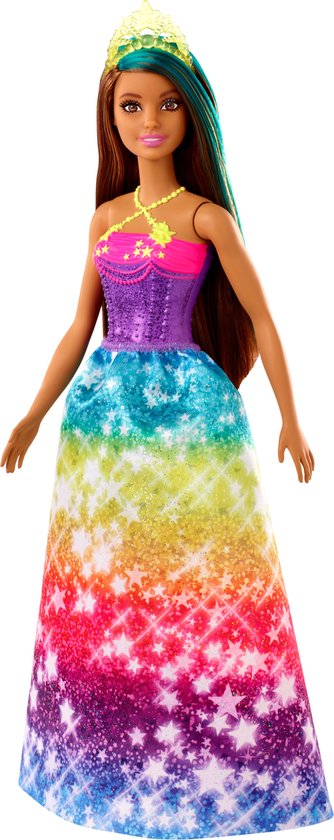 Barbie Tienerpop Dreamtopia: Princess Meisjes 30 Cm Roze van Barbie