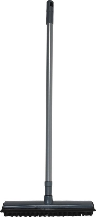 Benson Rubberen bezem/trekker - Telescopische steel - 68/120 cm - rubber/metaal van Benson
