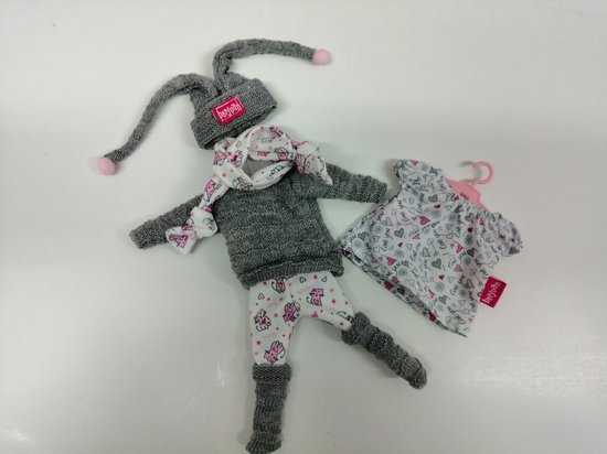 Berjuan Tienerpop Irene Junior Wol Grijs/wit van Berjuan