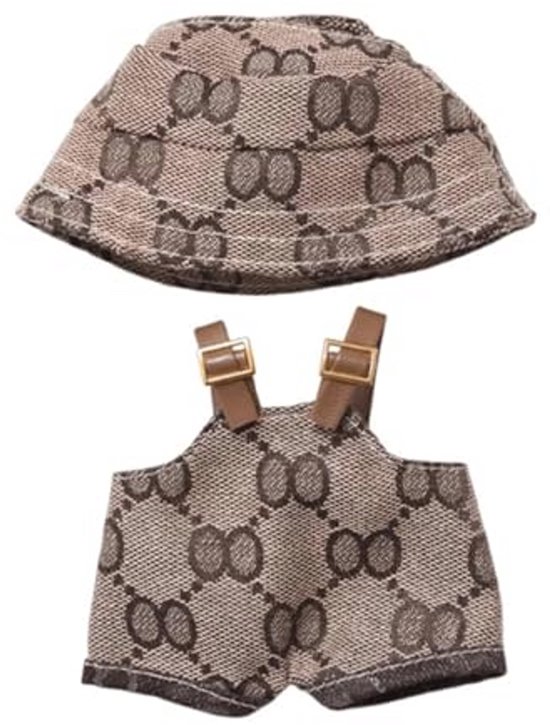 Betoverende Kleding en Accessoires voor 17 cm Poppen – Inclusief Hoed en Romper