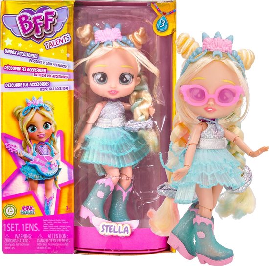 BFF by Cry babies Modepop Stella - Incl. accessoires van Cry Babies