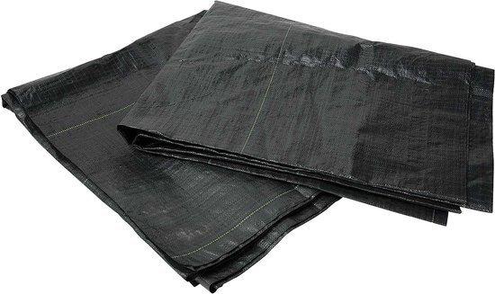 Bo-Camp - Gronddoek - Eco - 4x3 Meter - Zwart van Bo-Camp