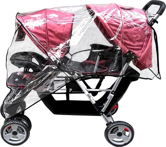 BOTC Regenhoes Duowagen Universeel – Tandem kinderwagen – Tweelingwagen - Duobuggy van BOTC