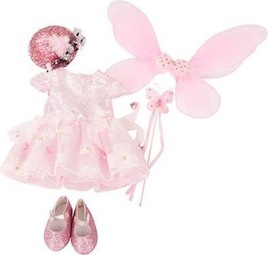 Boutique, combi ""Fee"", staanpoppen 45-50 cm (Inhoud: 6-delig) van Merkloos