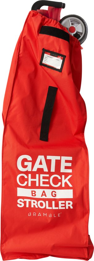 BRAMBLE Kinderwagen Reistas Buggy (Rood, Klein Formaat) - Stroller Bag Transporttas voor Vliegtuig - Travel Bag 120 x 40cm van BRA