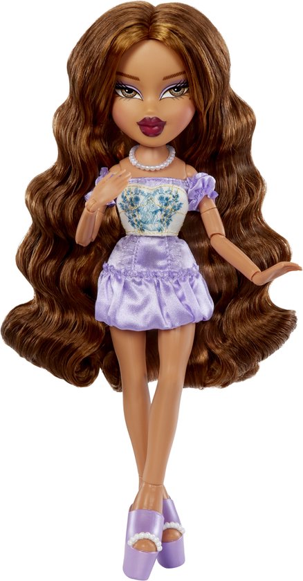 Bratz Yasmin Gaat Uit! Pop Paars van Merkloos