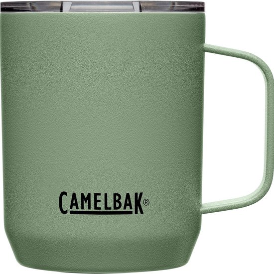 CamelBak Camp Mug SST Vacuum Insulated - Isolatie Drinkbeker - 350 ml - Groen (Moss) van Camelbak