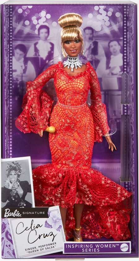 Celia Cruz Barbie Inspirerende Vrouwen van Merkloos