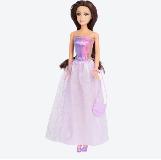 Chloe Girlz modepop - Barbiebop 29cm - Blond van Merkloos