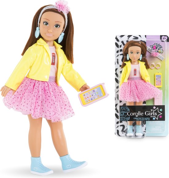 Corolle modepop Zoé London Fashion Week set - pop met accessoires.