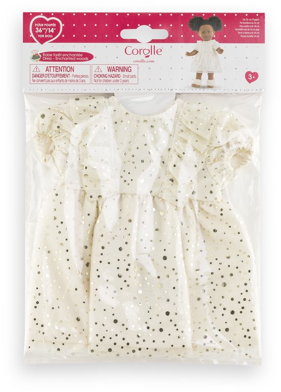 Corolle poppenjas Betoverd Bos 36cm poppenkleding polyester.