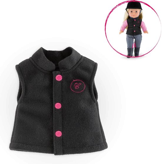 Corolle poppenkleding - Paardrijkleding mouwloos jack voor 36cm pop