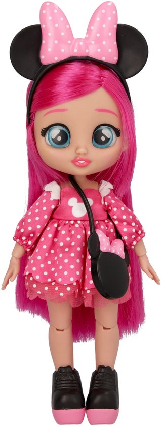 Cry Babies BFF Disney Minnie Mouse speelfiguur - Exclusief Limited Edition - 20 cm groot - Merchandise van Merkloos
