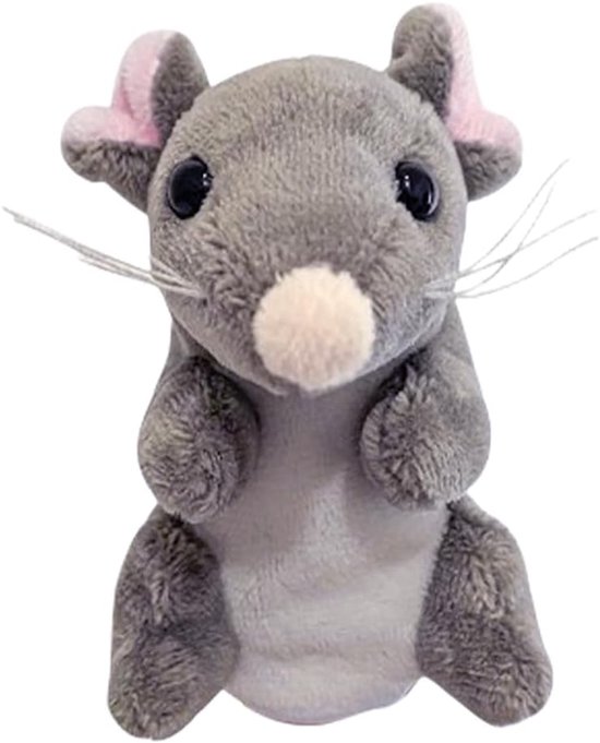Dierenpoppen - Vingerpoppen speelgoed - Rollenspel verhalen - Zachte pluche materialen - 9 cm per pop