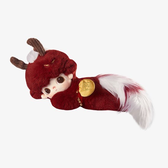 DIMOO Stories in the Cup Series-Auspicious Animal Cotton Doll van Merkloos