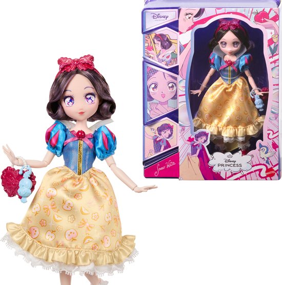 Disney Collector Prinses Sneeuwwitje - Mangapop en accessoires - Beweegbaar en verzamelobject