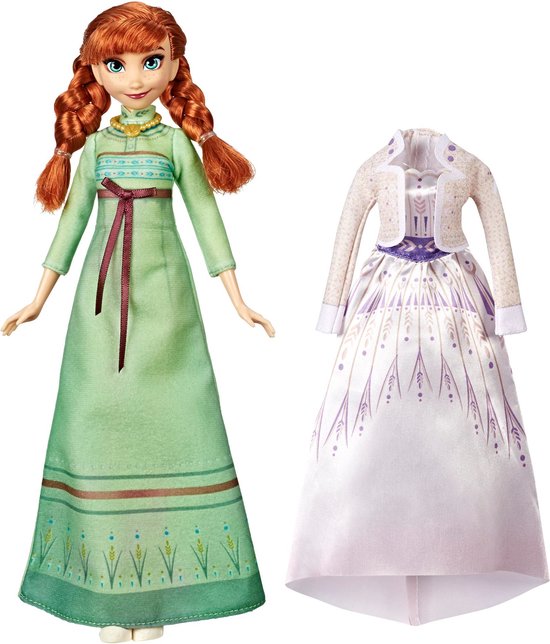 Disney Frozen 2 Doll & Fashion - Anna - 28 cm van Merkloos