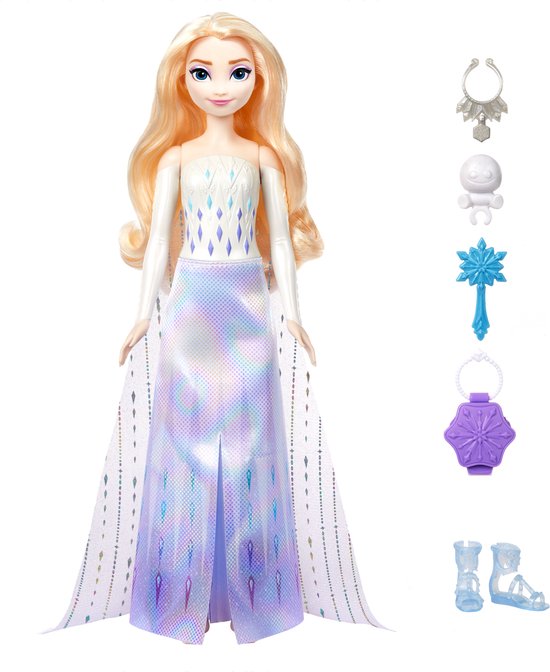 Disney Frozen Draaien en Ontdekken Elsa pop - Modepop van Disney