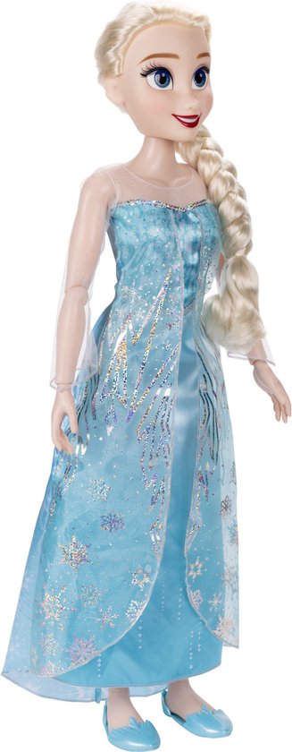 Disney Frozen Elsa PLAYDATE Pop - Grote pop van 80 cm met accessoires van Merkloos