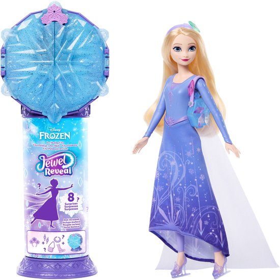 Disney Frozen Jewel reveal Schaatsende Elsa Modepop van Disney Frozen