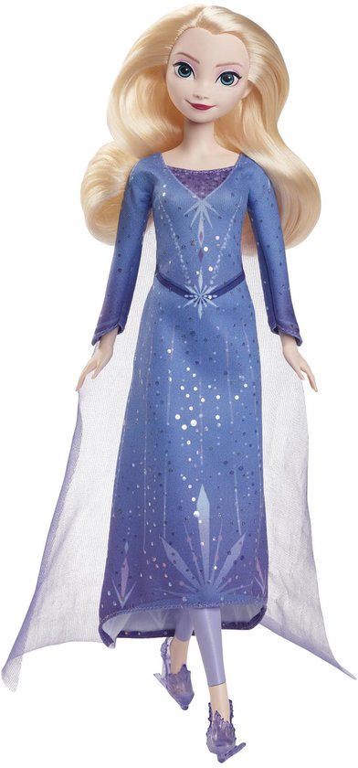 Disney Frozen Schaatsende Elsa Modepop met schaatsen en schoenen