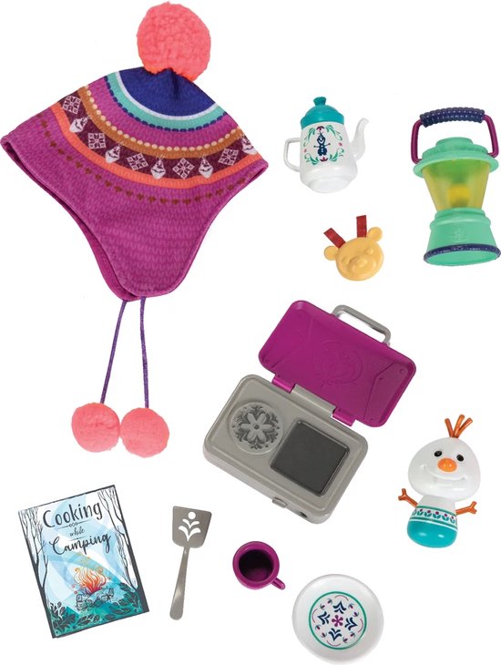 DISNEY ILY 45CM ANNA ACCESSOIRES SET van Merkloos