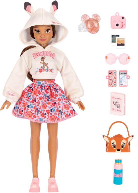 Disney ily 4EVER 29 cm Bambi-geïnspireerde modepop van Merkloos