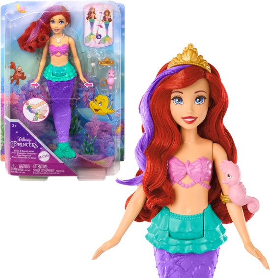 Disney Princess Ariel Verandert Color En Niets Pop Roze