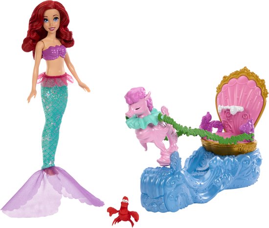 Disney Princess Ariel's Chariot, Modepop, Vrouw, 3 jaar, Meisjes, 215,9 mm, 600 g van Merkloos