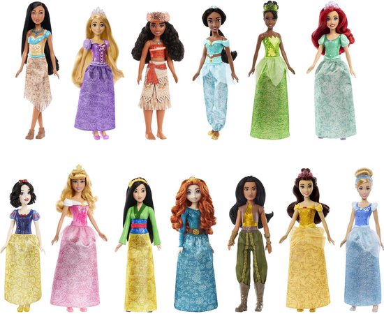 DISNEY PRINCESS CORE DOLLS ASSORTED. van Disney Princess