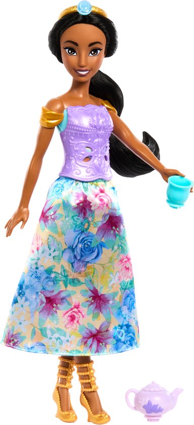 Disney Princess Draaien en Ontdekken - Jasmine pop