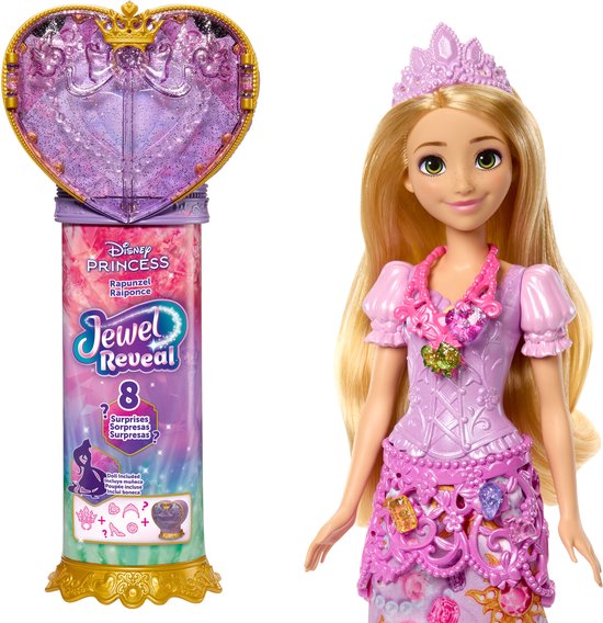 Disney Princess Jewel Reveal Rapunzel - Modepop van Disney Princess