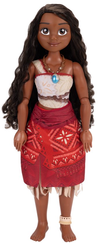 Disney Princess PLAYDATE VAIANA 2 80 cm met borstel van Merkloos