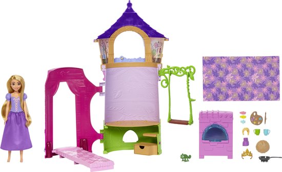 Disney Princess Rapunzel's Toren - Pop - Speelset met prinses van Merkloos