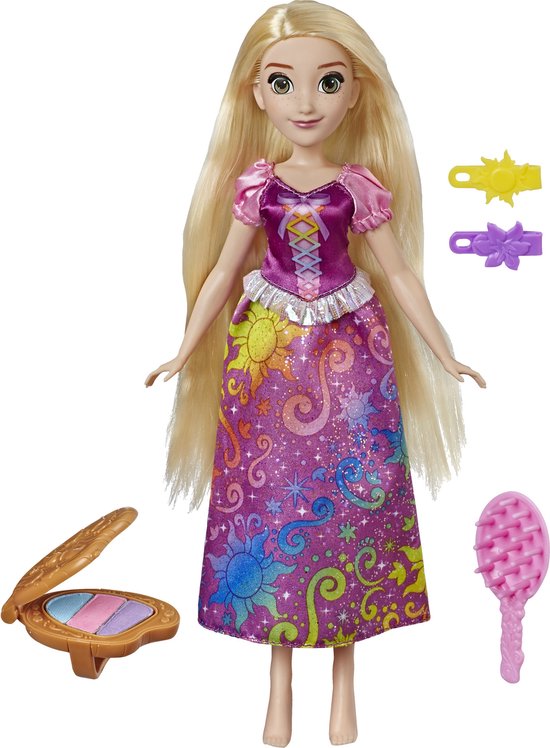 Disney Princess Regenboog Haar Rapunzel - Modepop van Disney Princess