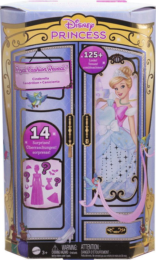 Disney Princess Royal Fashion Reveal - Cinderella - Barbiepop van Disney