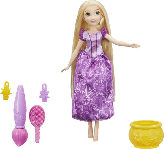 Disney Princess Stempel en Stijl Rapunzel - Pop - 26 cm van Disney