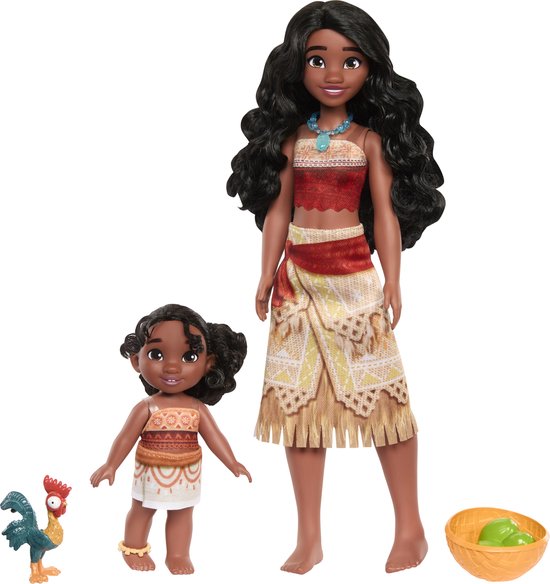 Disney Princess Vaiana en Simea zussenset - Vaiana 2 - Modepop van Disney Princess