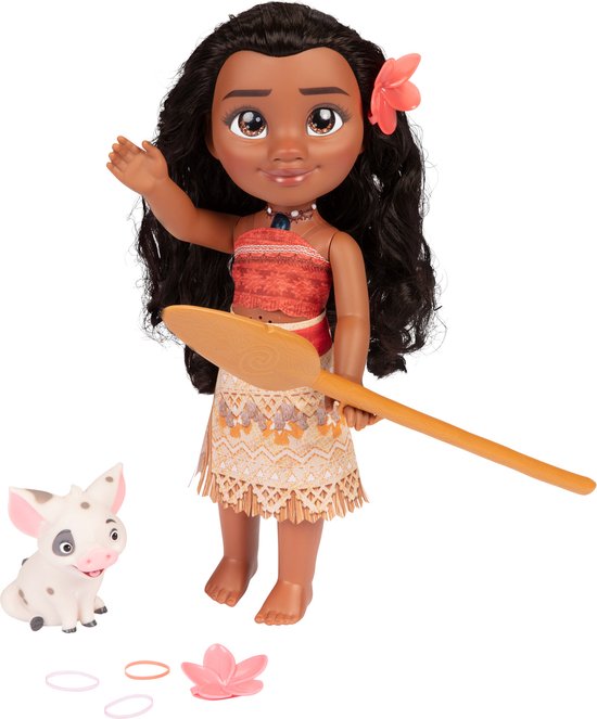 DISNEY PRINSES MY SINGING FRIEND MOANA SPEELPOP 35CM NEW van Merkloos